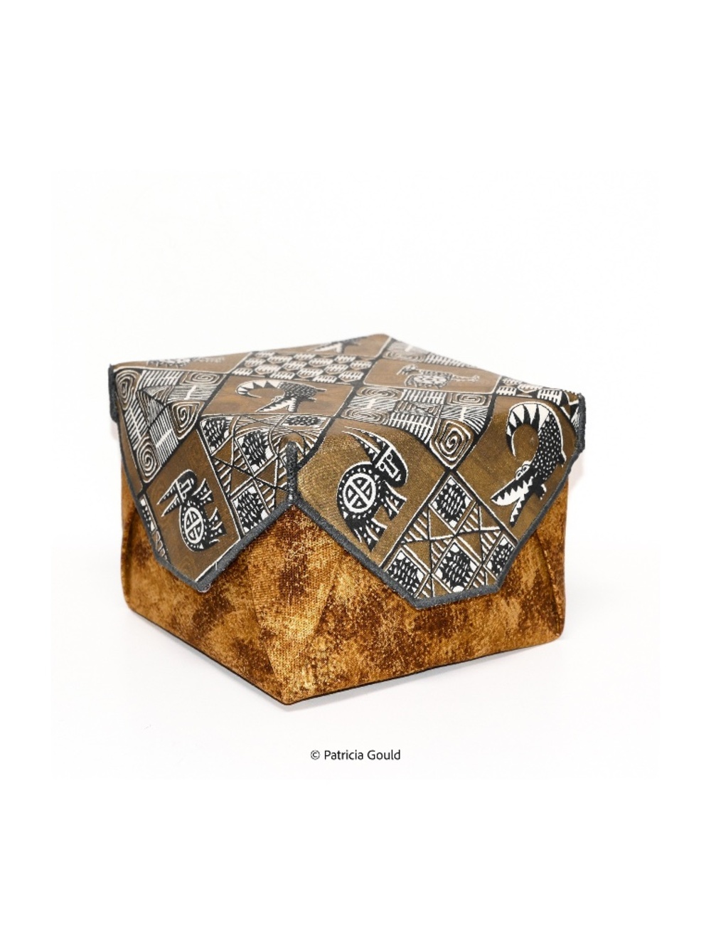 New - handmade cloth jewelry box - One of a kind